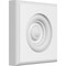 Ekena Millwork Standard Sedgwick Bullseye Rosette With Rounded Edge, 4"W x 4"H x 3/4"P ROSP040X040X075SDG04 - alternate 1